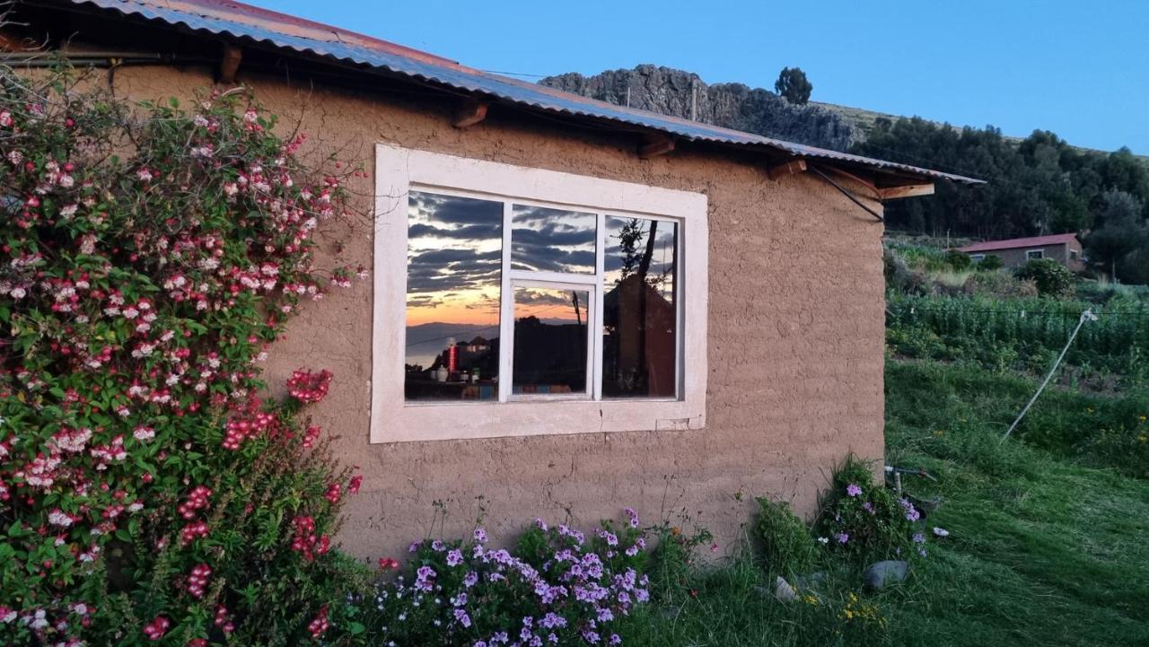 Inca lodge - Amantani Ocosuyo Bagian luar foto